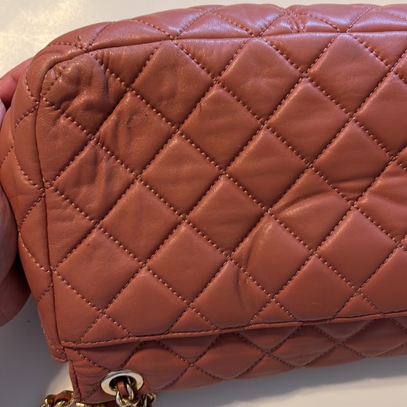 Michael Kors Sloan Quilted Mauve Bag - Picture 11 of 15